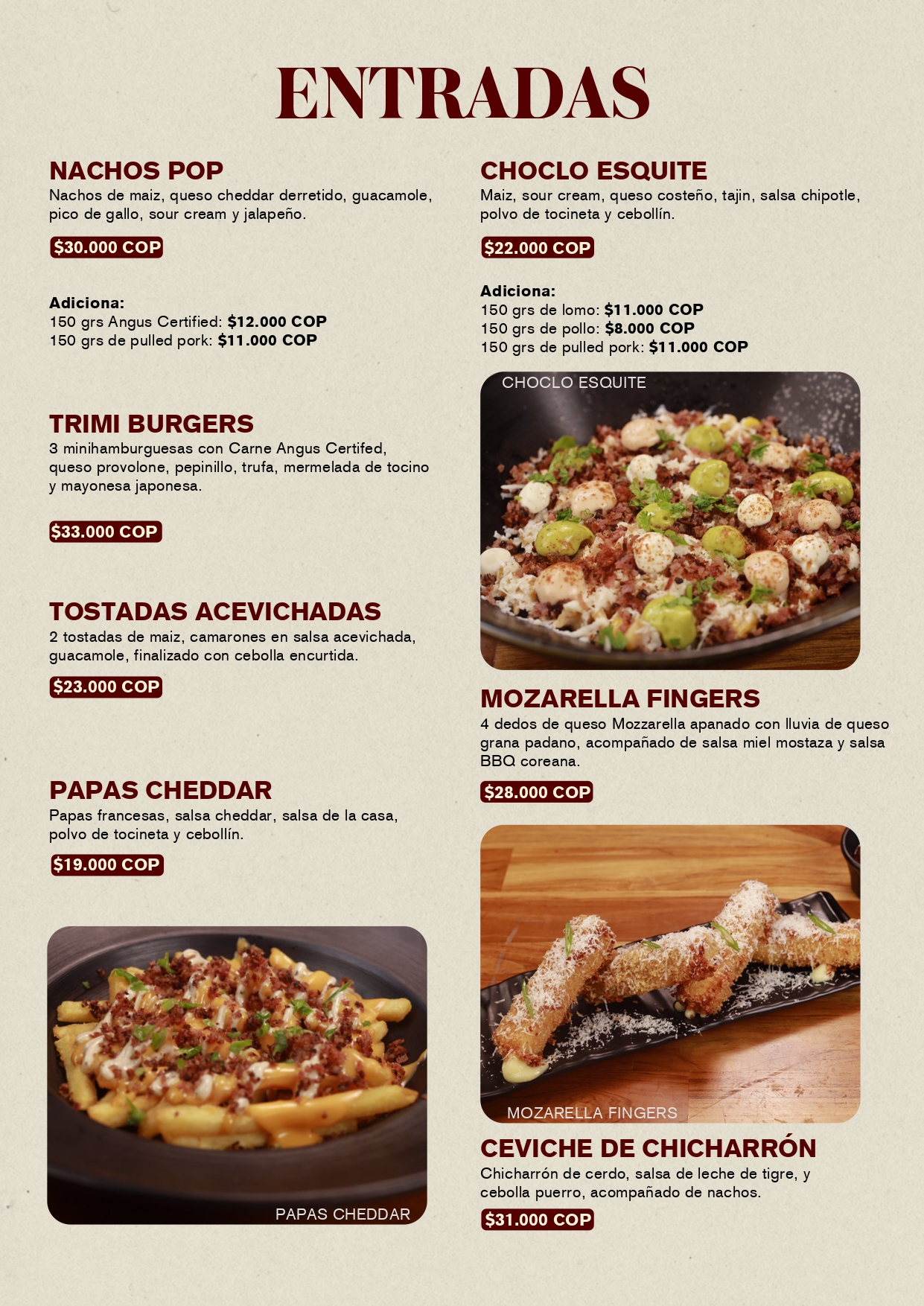 Menú